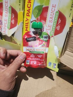 Free Whole Pallet Apple Sauce