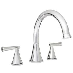 PROFLO PF2870CP Willett Deck Mounted Roman Tub Filler 