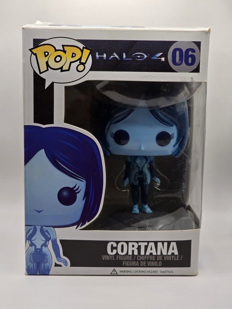 Funko Pop HALO 4 vaulted CORTANA