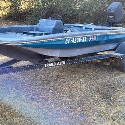 Cheetah 14ft Bass Boat With 40HP Motor 