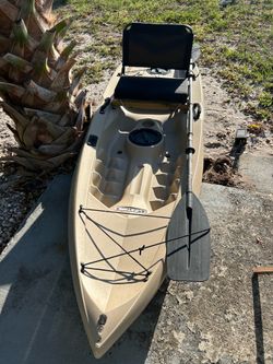 Tamarack angler fishing kayak