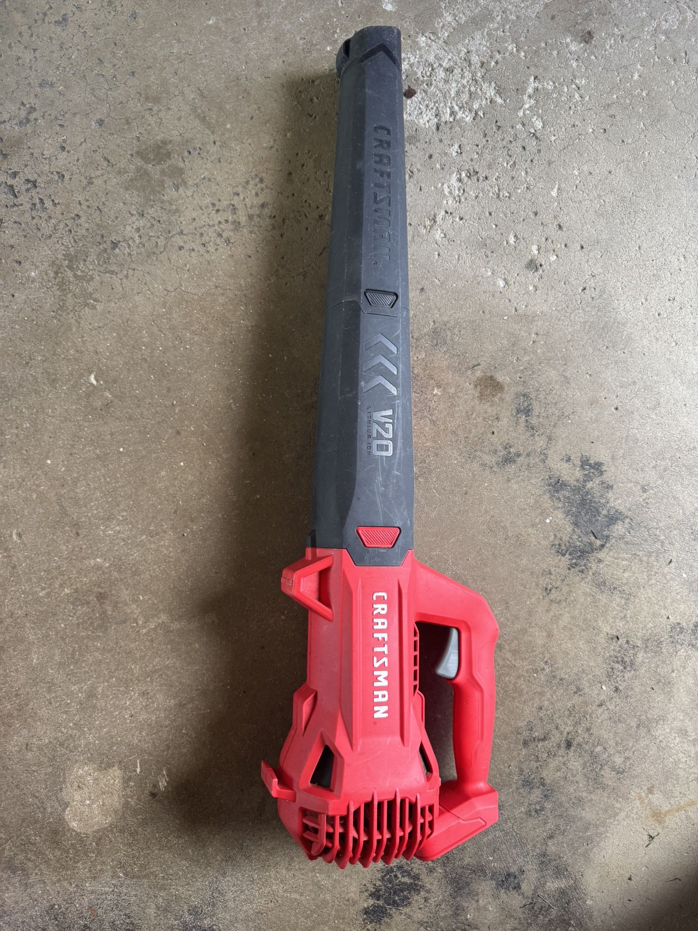 CRAFTSMAN V20 20-volt 200-CFM 90-MPH Battery Handheld Leaf Blower Tool Only