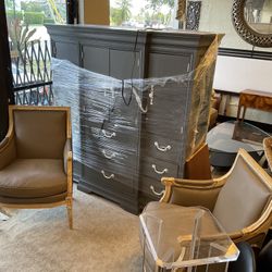 Grey Dresser Console 