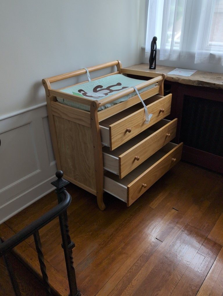 Dresser with Changing Table