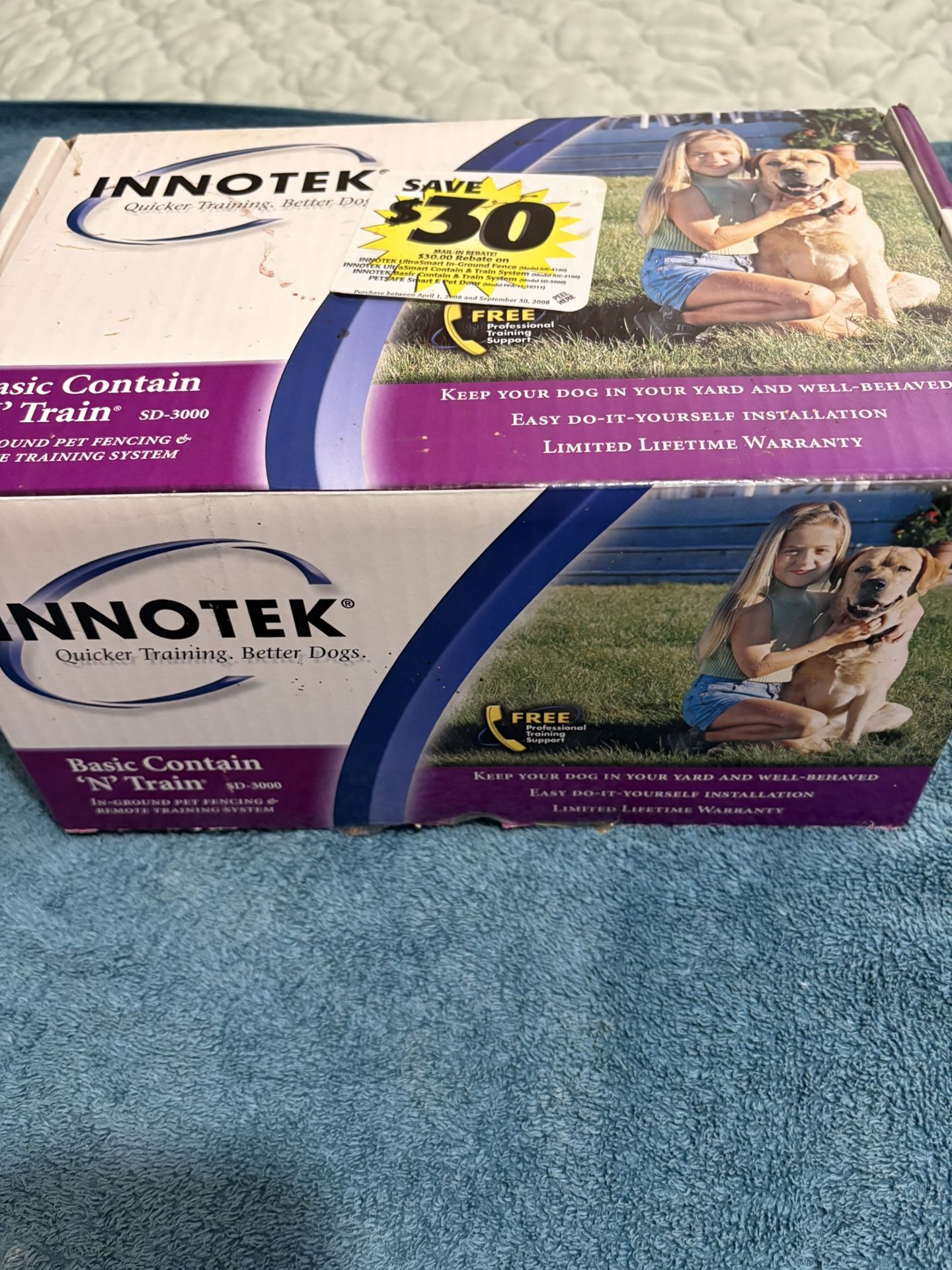 Innotek Basic Contain And Train Set And Extra Collar Receiver 