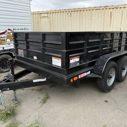2025 Carson Trailer Dump Trailer 7’ X 10’ 10K GVWR