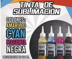 Sublimación sublimation ink