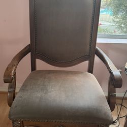 Victorian Style Leather Armchair