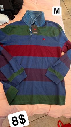 Levi's Classic Rugby Striped Shirt Size M
