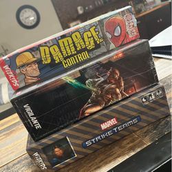 Sealed Marvel Board Games 