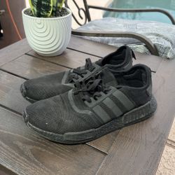 12 Men’s Adidas NMD_R1 Triple Black Shoes