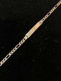 14k gold bracelet #110433-2 MJ