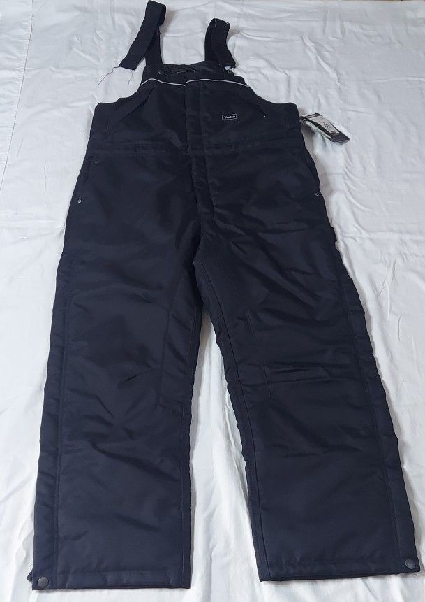 WALLS WORKWEAR BLACK MEN'S OVERALLS SIZE LARGE . READ COMMENTS. 