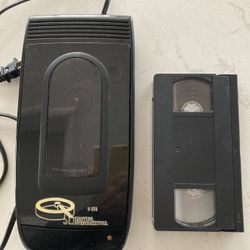 VHS cassette rewinder