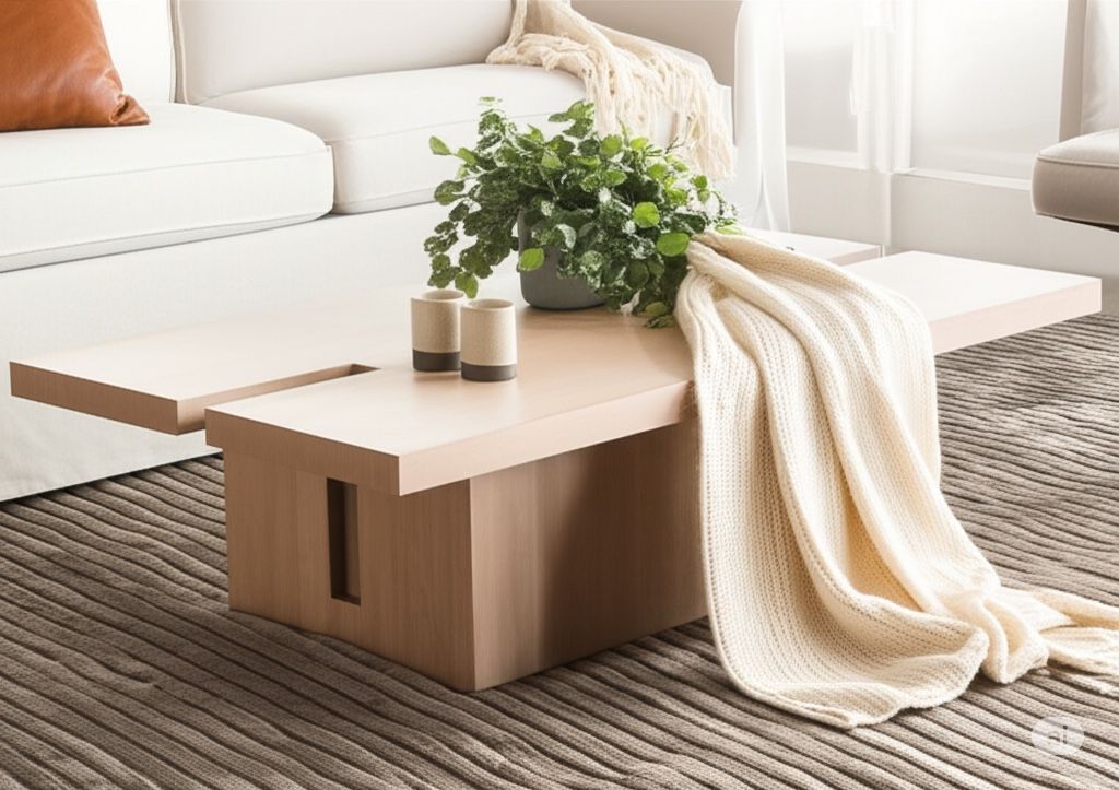 Solid Wood Coffee Table