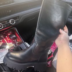 Knee high boots size 7