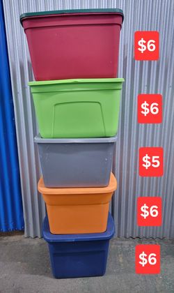 Assorted Storage Bins