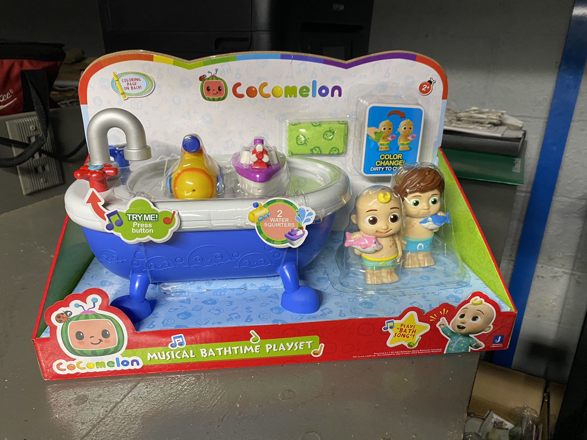 Cocomelon Bathtub Playset