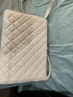 White purse
