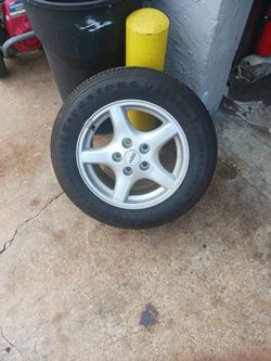 Firebird Mag Wheel And Tire P225/60r-16 Nice