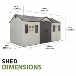 Lifetime Storage Shed
