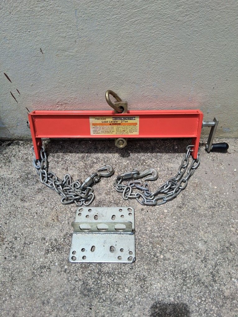 Yes, It's Available Central Machinery 2 Ton Load Leveler 