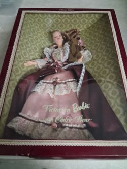Victorian Barbie with Cedric Bear Collector Edition