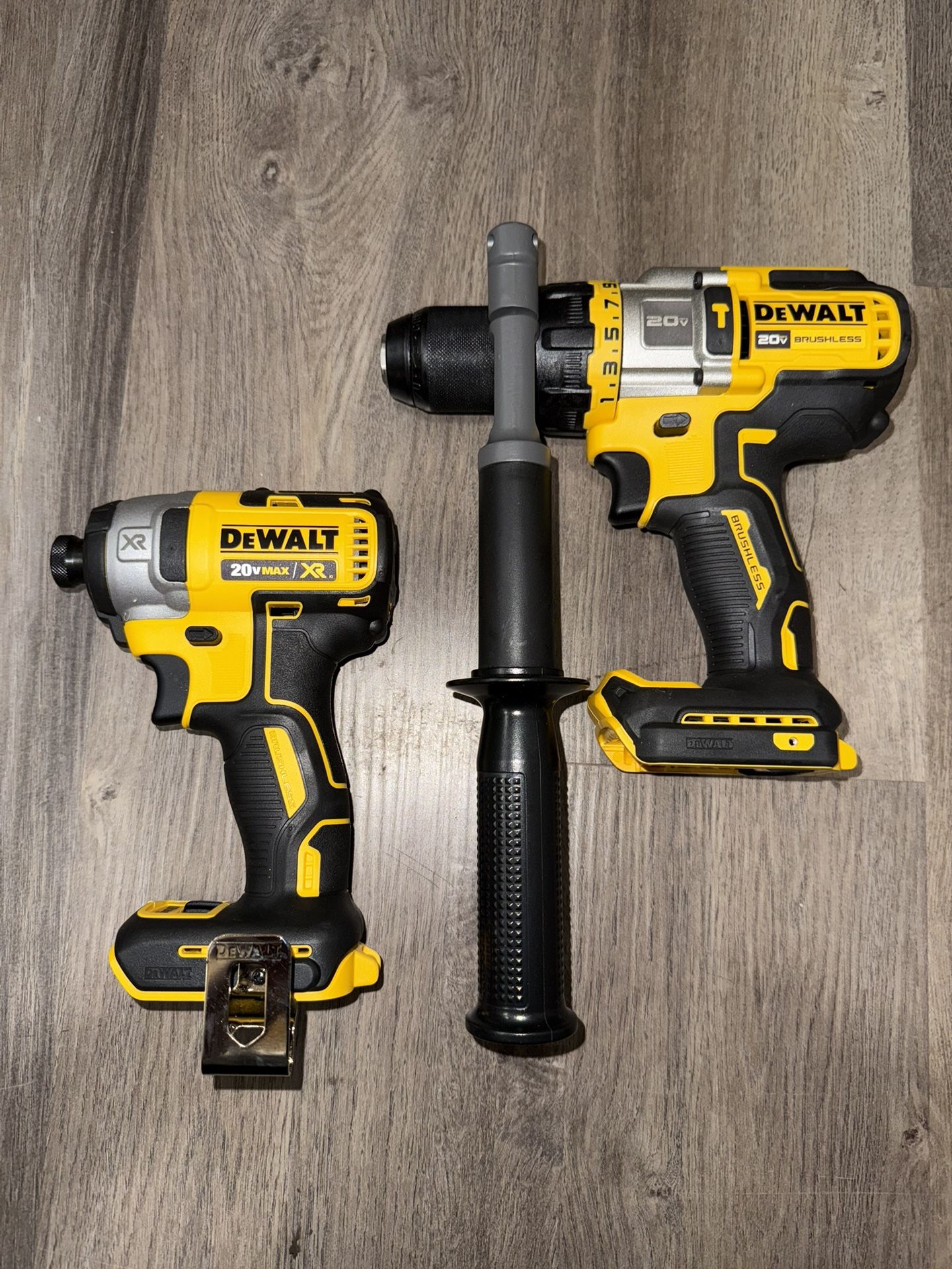 Dewalt XR Impact Driver/Flexvolt Hammer Drill