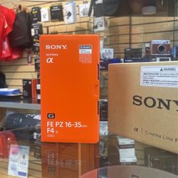 Sony FE 16-35mm F4 G