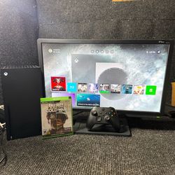 Xbox Series X 1TB Console with Controller and Cables