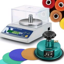 1000g/0.01g Electronic Fabric GSM Scale 110V with 3 Textile Units (g g/m² oz/...