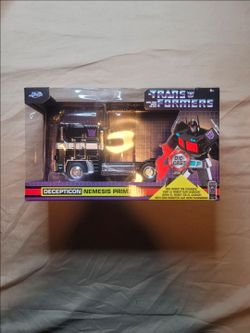 Transformers Jada Decepticon NEMSIS PRIME Black Diecast