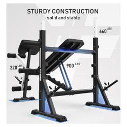 Weight Bench, Bench Press Set
