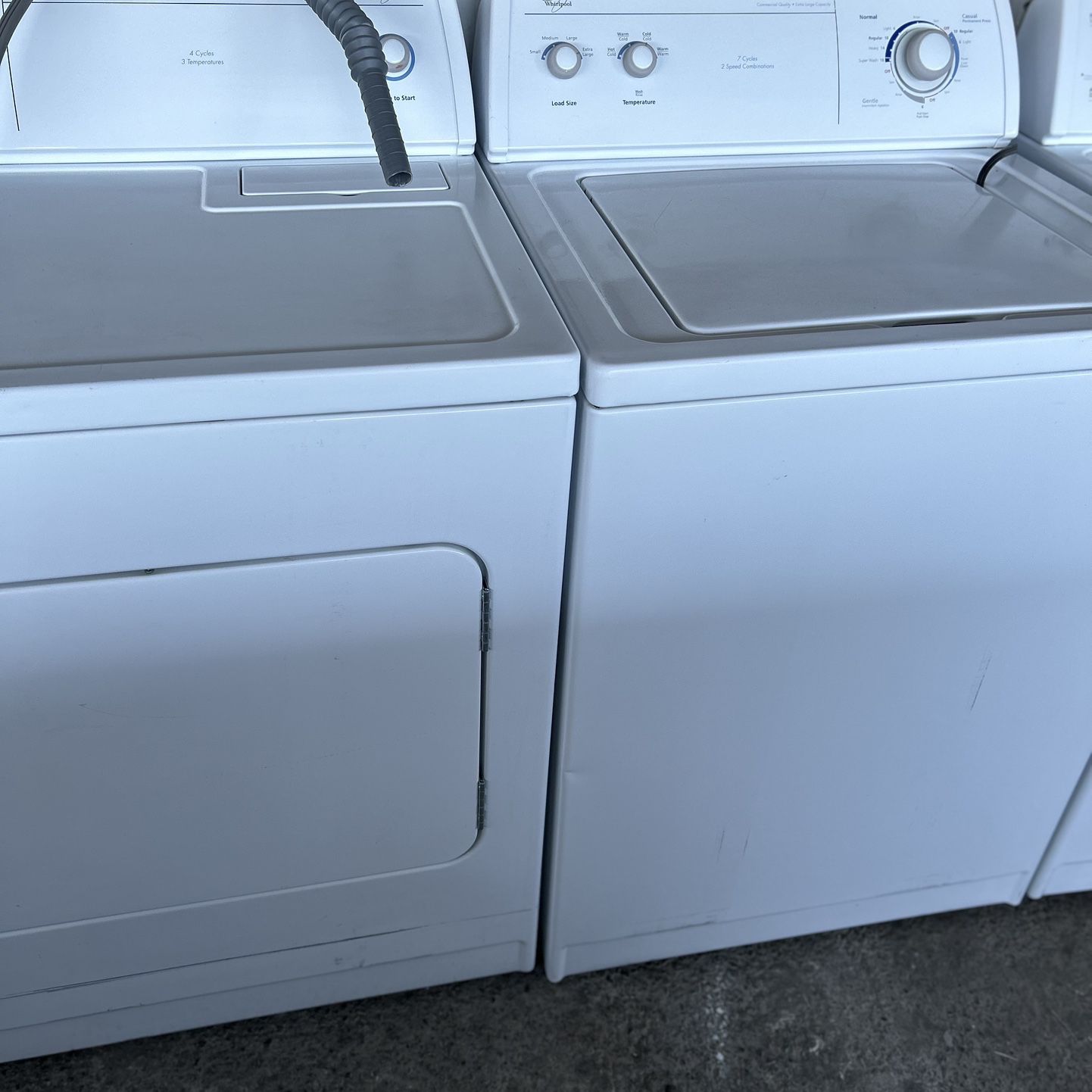 Whirlpool Washer Gas And Electric Dryer Available 