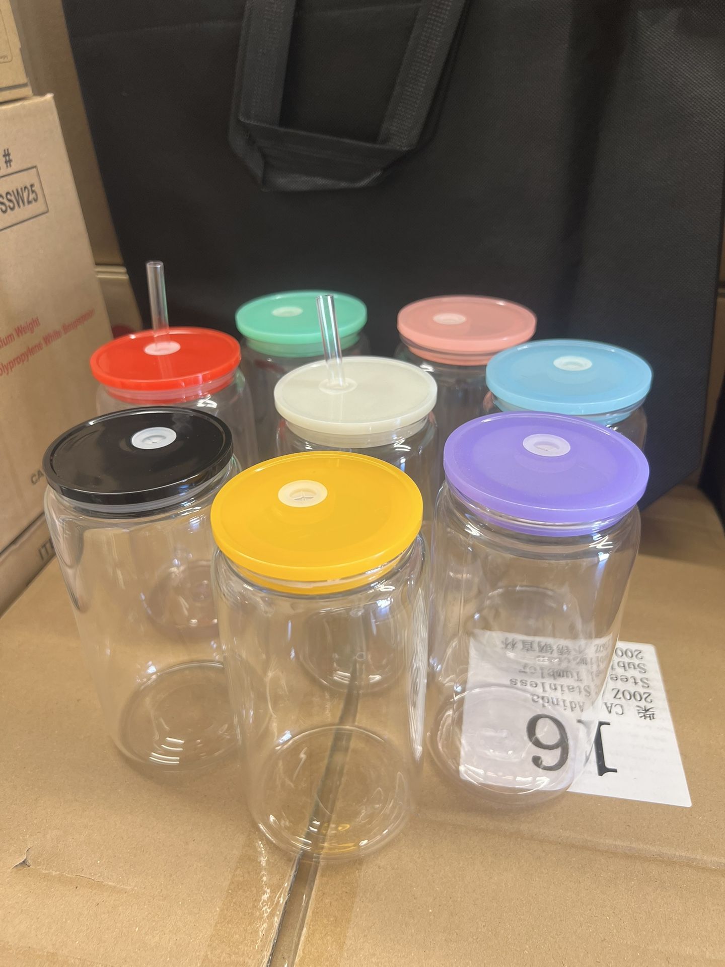 16Oz Plastic Acrylic Cups For Wrap Or UVDTF 
