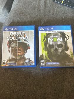 Call of Duty Black Ops Cold War & MW2 PS4 Bundle