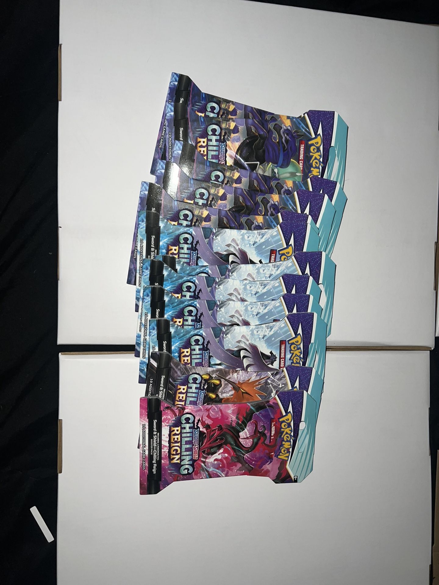 Chilling Reign Sleeved Booster Packs