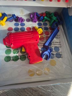 Kids toys Drill set and Wood Cokor Cubes