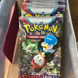 Pokemon Scarlet And Violet Base English  Booster Pack