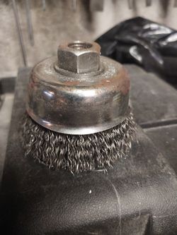 Makita Crimped Wire Cup Brush 3/8" Threaded Hole