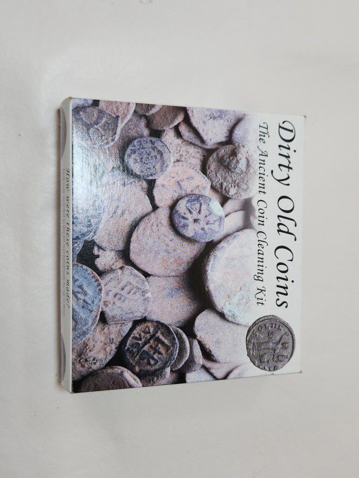 Dirty Old Coins The Ancient Coin Cleaning Kit 5 Ancient Coins