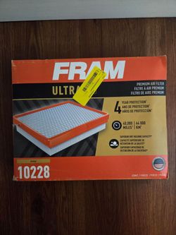 Fram ultra air filter for Jeep liberty and Dodge nitro