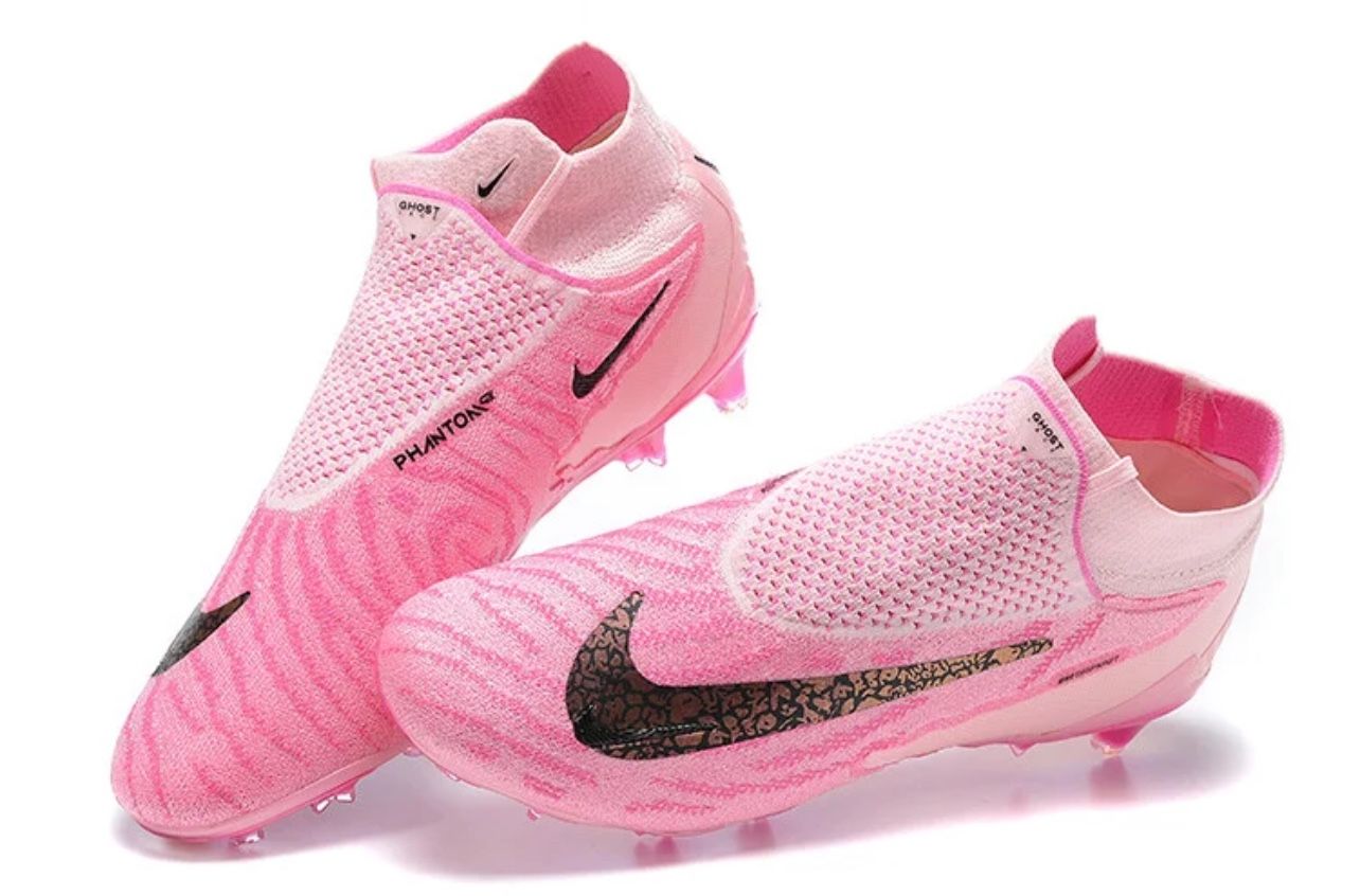 Nike Phantom GX Elite FG High Sock Pink Cleats