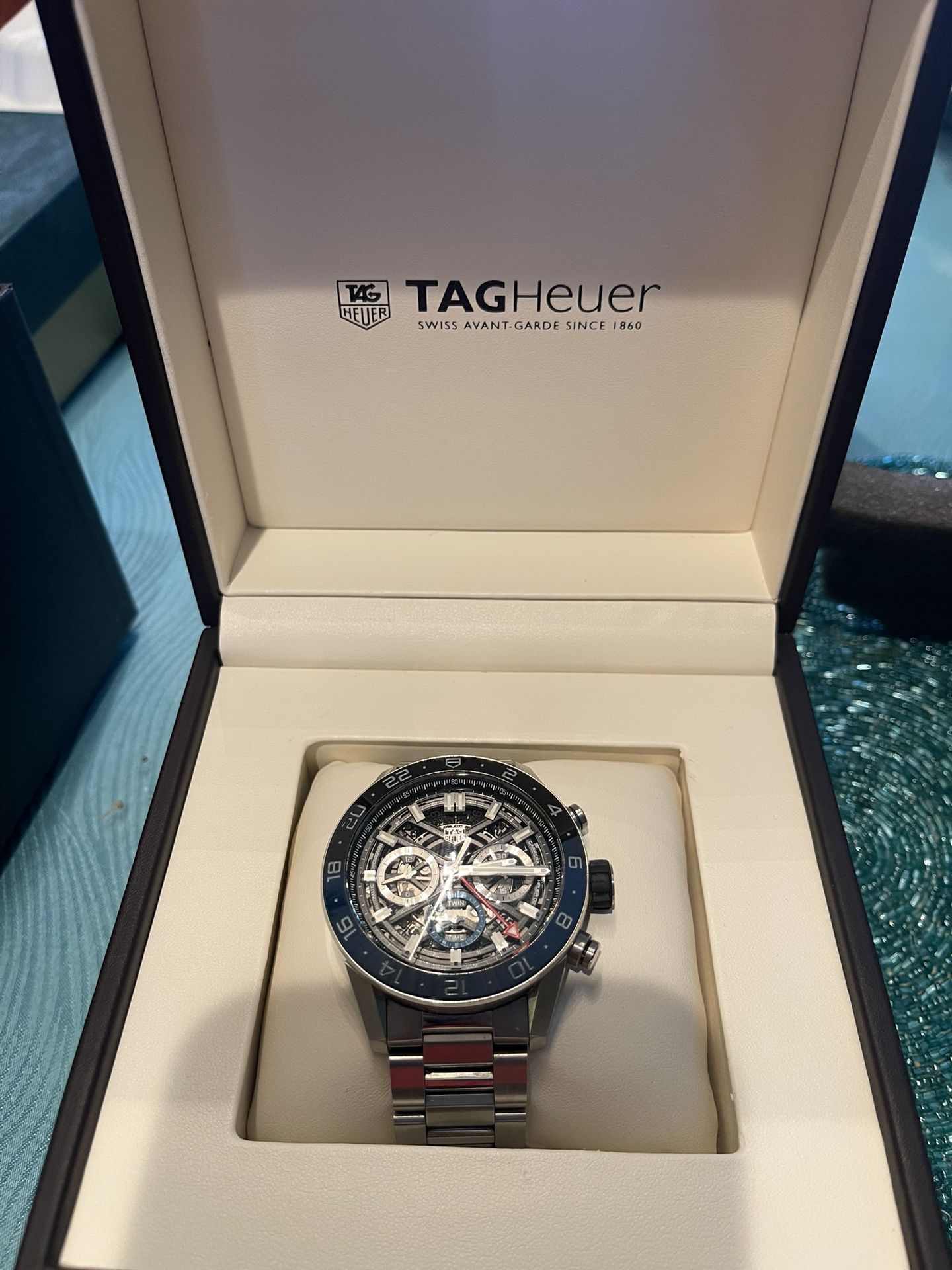 Tag Heuer H02 Carrera Skeleton Mens Automatic Watch