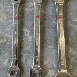 Kobalt 3 Pcs Ratcheting Wrench Set 