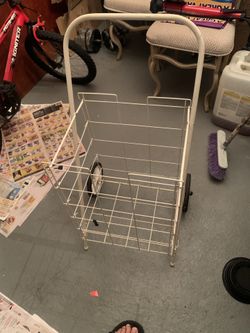 Fold Shopping Cart Almost New