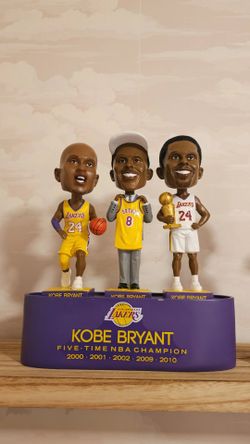 Kobe Bryant Lakers Bobblehead Set