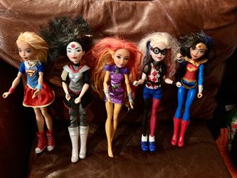 5 Super heroes girl All 5 for $40