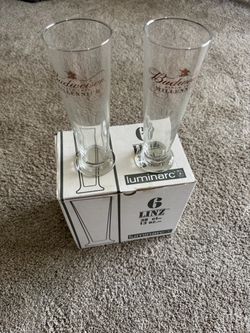 Budweiser Bar glasses