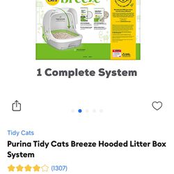 Breeze Cat Litter Pellet System New In Box Unopened 